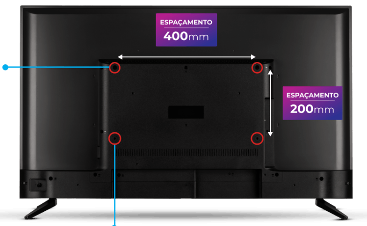 tv fixada